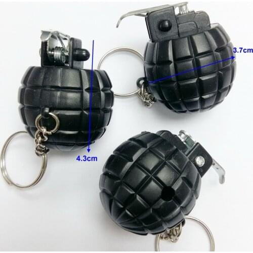 36X hand grenade with key chain Ring cake decoration Fashion Favour Pinata School Bag Party Favors Gift Birthday Prize carnival