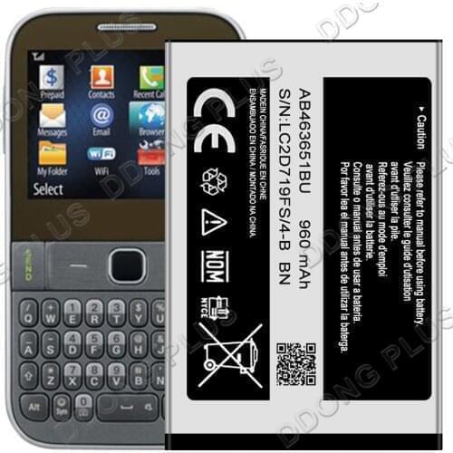 AB463651BU Battery For Samsung SGH-S390G Battery AB463651BA BE Replacement Repair Part