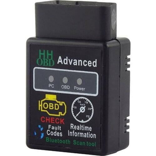 Obdii Car Bluetooth Code Scanner Reader Elm 327 For Automotive Diagnostic Tool