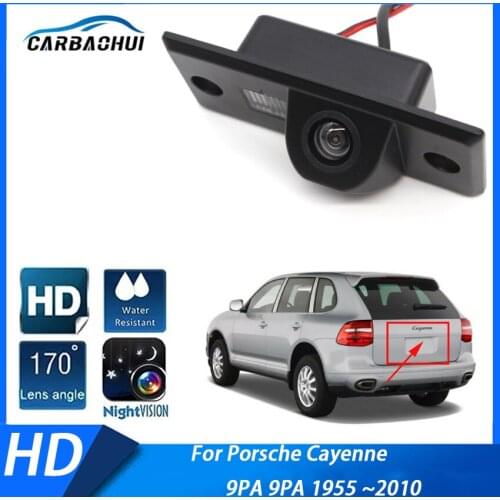 Wireless Rear view Reverse Camera Full HD CCD Night Vision Back up Parking ​Camera For Porsche Cayenne 9PA 9PA 1955 ~2010