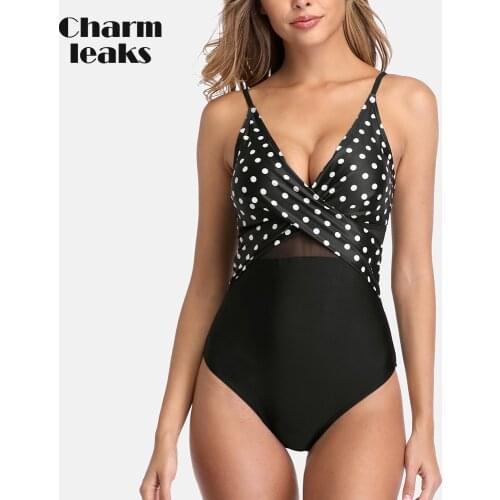 Charmleaks Swimwear With Mesh