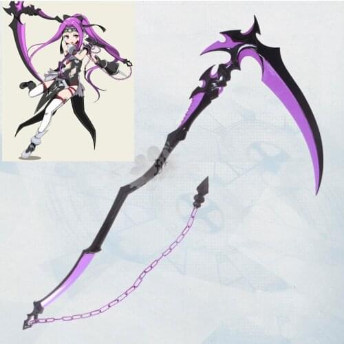 Fate/Grand Order Lancer Medusa Sickle Cosplay Replica Prop FGO Cosplay Costume Props Accessories for Halloween Christmas Party