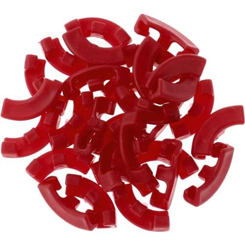 30 Plants Branch Benders 90 Degree Holder Clips Garden Flower Plant Bending Clamps Trees Branches Support Planting Trainer Clips