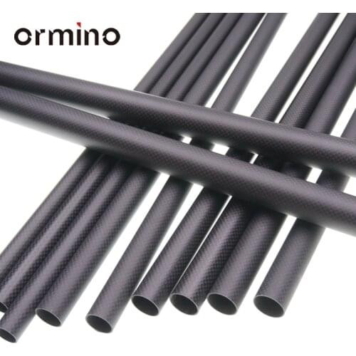 3K Carbon Fiber Tube pipe carbon fiber rod Drone kit 18mm 20mm 25mm 30mm Quadcopter Frame arm Landing Gear build your own drone