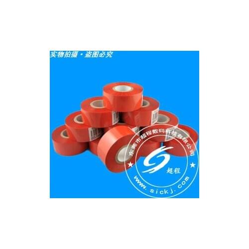 Red 30 25 100 heat transfer printing machine ribbon thermal transfer ribbon