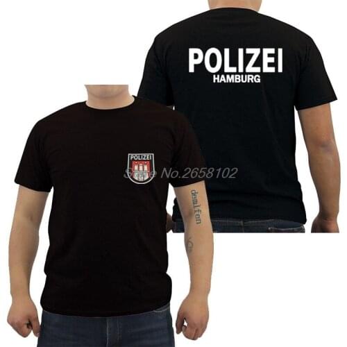Hot Sale Fashion New Police Politi Special Rescue Unit Delta Force Logo T Shirt Men Cotton T-shirt Cool Tee Harajuku Shirt
