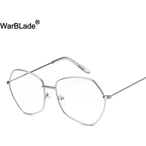 Fashion Black Glasses Frame Women Men Square light Optical transparent Clear Glasses Spectacles Eyeglass Nerd Glasses WarBLade