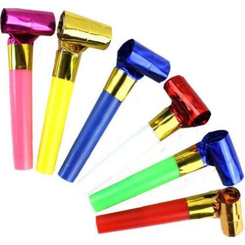 Fashion Hot Funny Colorful Whistles Kids Childrens Birthday Party Blowing Dragon Blowout Baby Birthday Supplies Toys gifts