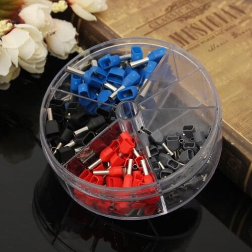 New Quality Copper Terminal Series Boxed 200 Insulated Crimp Terminal Connectors