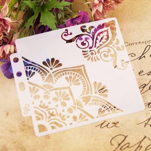 Flowers Patteen Layering Stencils For DIY Craft Painting Scrapbooking Walls Painting Stamp Album Decorative Craft Embossing