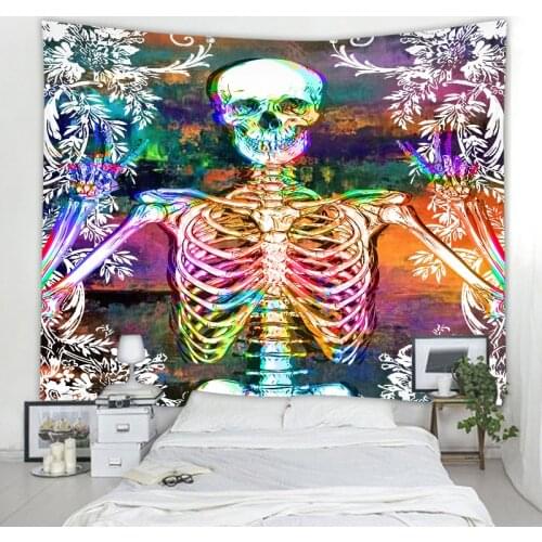 Buddha head skull decoration tapestry mandala decoration tapestry bohemian hippie decoration tapestry bedroom tapestry