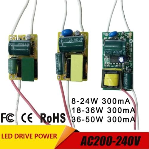 8-24W Input voltage:AC200-240V Output voltage：DC24-75V Output current:280-300mA±5% size:32*20*13mm 18-36W Input voltage:AC200