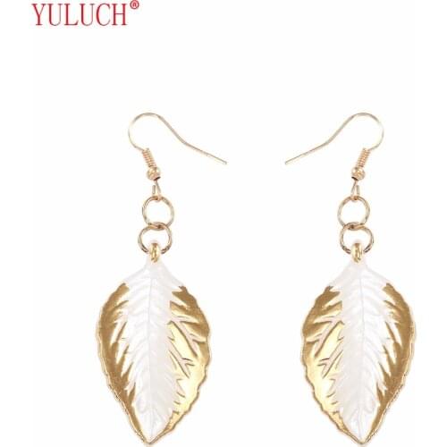 YULUCH 2018 Summer New Fashion Style Plant Shells Trendy Sexy Woman Pendants Earrings Jewelry Gifts