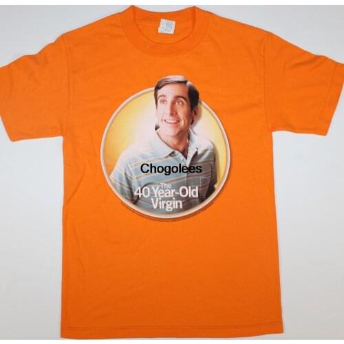 40 Year Old Virgin Vintage 2005 Retro Large Logo Graphic Mens Womens Universal Studios Film Movie T shirt