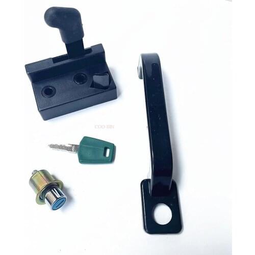 For VOLVO 55 Excavator Accessories Door lock assembly, drivers door lock, door lock High-quality excavator accessories