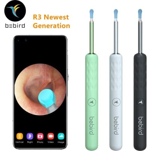 Bebird R3 R1 Ear Cleaner Minifit Health Care Wireless Wax Removal Tool Otoscope 300W Precision IP67 Waterproof Endoscope Camera