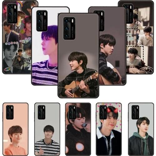 Phone Case For Huawei P20 P30 P40 P Smart Z + P10 Mate 30 10 20 Lite Pro Black Cover Coque Tpu Hwang In Yeop TV True Beauty