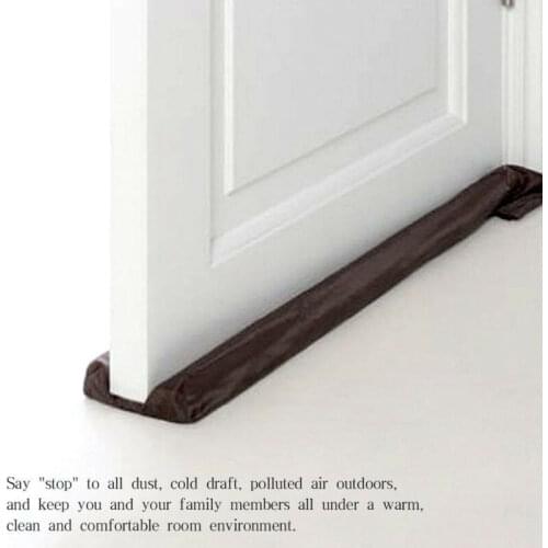 Twin Door Draft Dodger Guard Stopper Protector Under Door Draught Excluder Door Stops Hot