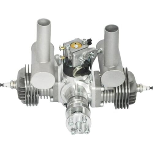 RCGF 40cc Twin Cylinder Petrol/Gasoline Engine Dual Cylinder with Muffler/Igniton/Spark Plug for RC Model Airplane