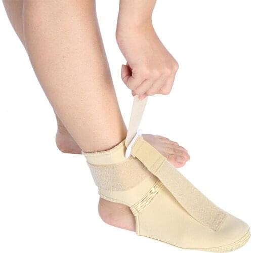 Ankle Joint Support Adjustable Foot Drop Orthotics Brace Foot Pain Relief Foot Splint Brace Supports Bundle Protector Wrap Feet