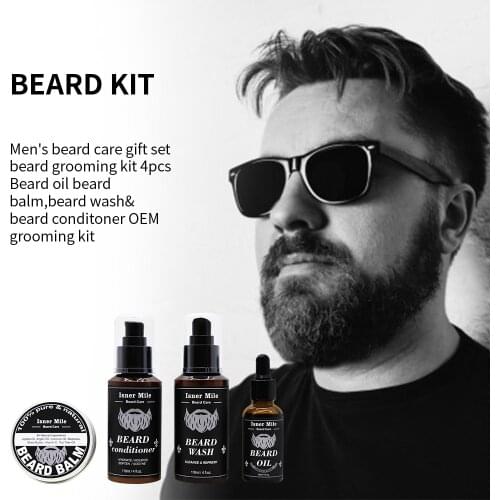 ISNER MILE 100% Natural Organic Beard Growth Oil Thickener Beard Essential Oil Hair Growth Nourishing 30ml