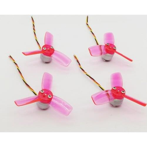 Mini 5.5g 1104 4300KV 1-3S Brushless Motor with KINGKONG 2345 2.3 Inch 3-Blade Propellers For RC Quadcopter Drone Airplane Part