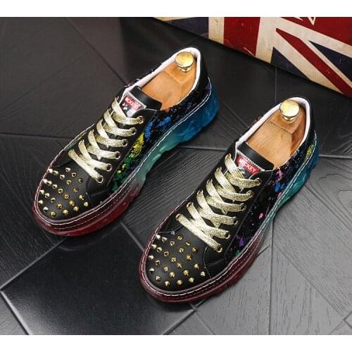 Fashionable popular famous man shoes high quality Luxury Shoes genuine leather Unisex famous brand Shoes For Adult Breathabl