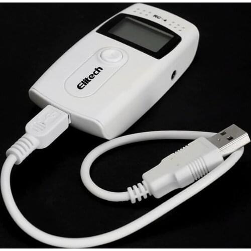 FUNN-ELITECH RC-4 USB Temperature Data logger Datalogger Recorder External Sensor 16000 Point