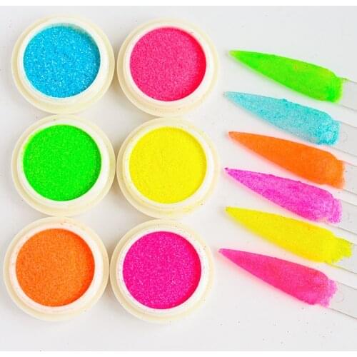 Loose Chunky Mix Nail Glitter Powder Holo/fluorescence/ Ultra Fine Chunky for Acrylic & Gel Nail, Tumbler, Slime, Festival, Craf