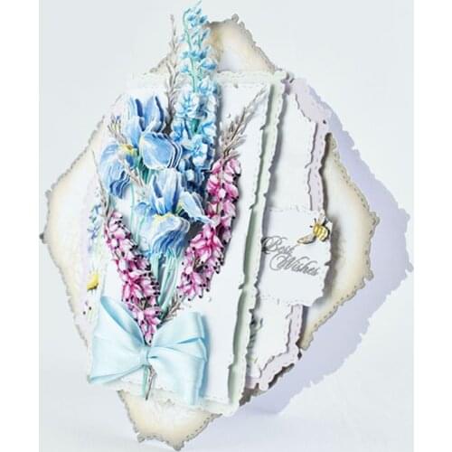 Panalisacraft Flower Orchid Metal Cutting Dies Craft Dies Scrapbooking Card Making Album Embossing Stencil Die Cut Decoration