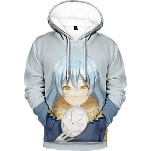 Streetwear That Time I Got Reincarnated as a Slime Hoodies 3D Print Women/men Fashion Harajuku Sweatshirts Arrival Autumn tops
