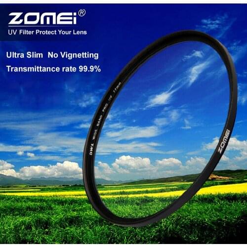 Zomei 67mm Ultra-thin Slim Lens Optical Glass Ultra-Violet UV Protector Filter for Canon Nikon Sony Camera 67mm Lens