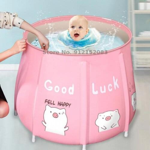 Bathtub Adult Folding Bathtub Bathtub Bathing Bucket Bathing Artifact Household Bidet Whole Body Childrens Bathtub