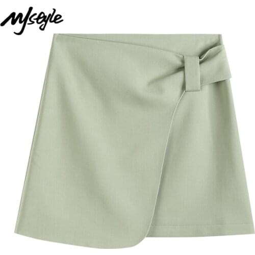 MJstyle 2021 Summer New Ins Fashion Slim A-line Skirt, Autumn Woman Black Skirts 2021 For Teenage Girs & Office lady 521070019