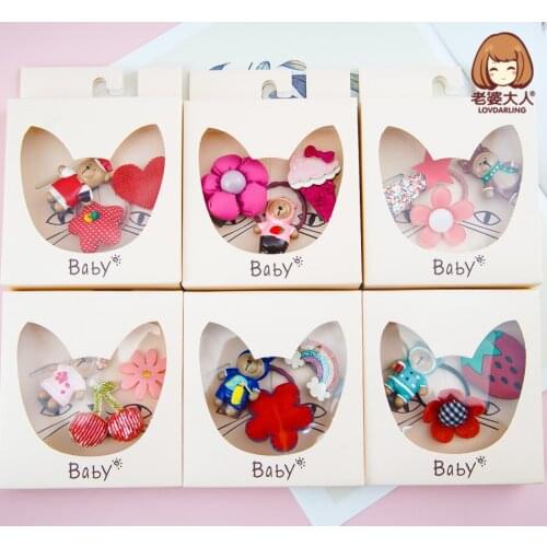 Handmade Hair Clips Hair Band Set Combination Hair Accessories Headdress Hairpin