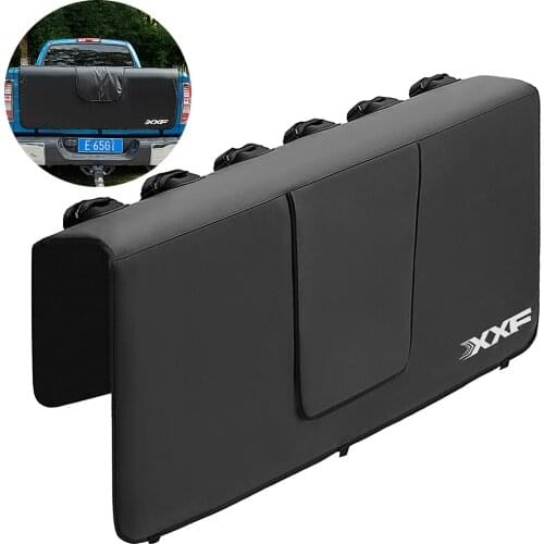 Tailgate Cover Protection Pad Mountain Bike Pick-up Pad with Bike Frame Fixing Straps for Truck MTB Bikes Bicicleta Cover