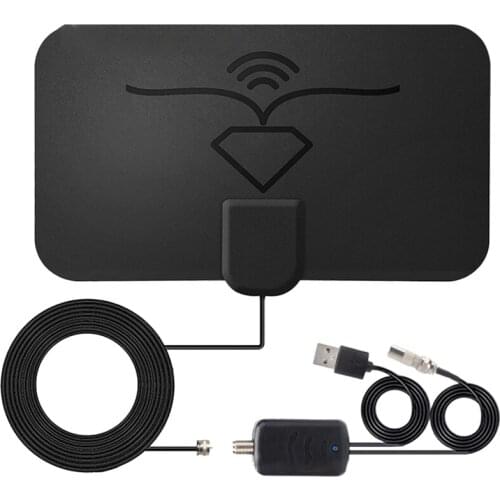 1600 Miles 4K Digital Antenna High Gain TV Indoor Amplifier Signal Booster DVB-T2 HDTV Antenna CBS Freeview TV HD