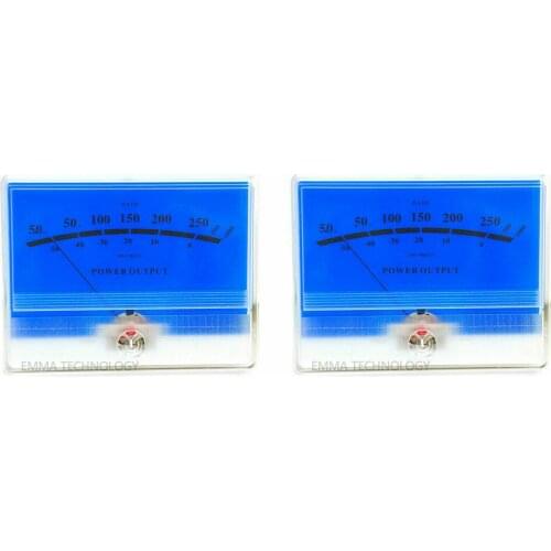 2pcs DB Level Header Audio power Amplifier VU meter Classic McIntosh figure Lake