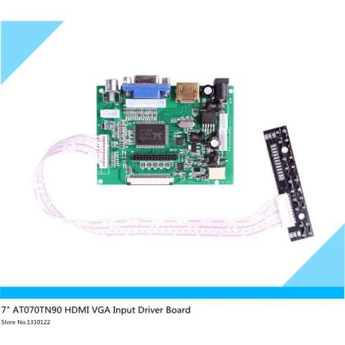 7" LCD Display Screen TFT Monitor AT070TN90 HDMI VGA Input Driver Board Controller for Raspberry Pi