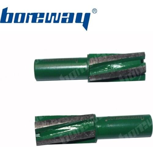 Boreway Supply A Piece of D20*40T*15.7B Diamond Evgraving Bit With Strengthened Bottom For Side Grinding Flat For Stone Slab