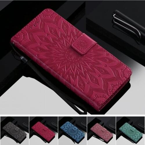 Cute Datura Flower Flip Phone Case For OPPO A31 A3S A5S A5 A7 A8 A9 2020 Reno Z 10X Zoom F11 Find X2 Pro Book Wallet Capa O06F
