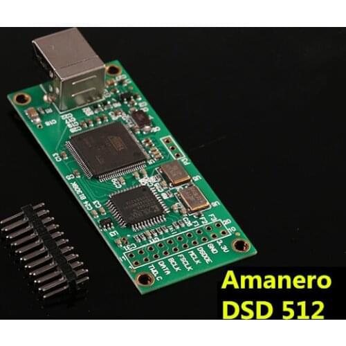 Combo384 USB to I2S Digital Interface Refer to Italy Amanero USB IIS Support DSD512 32bit 384K I2S