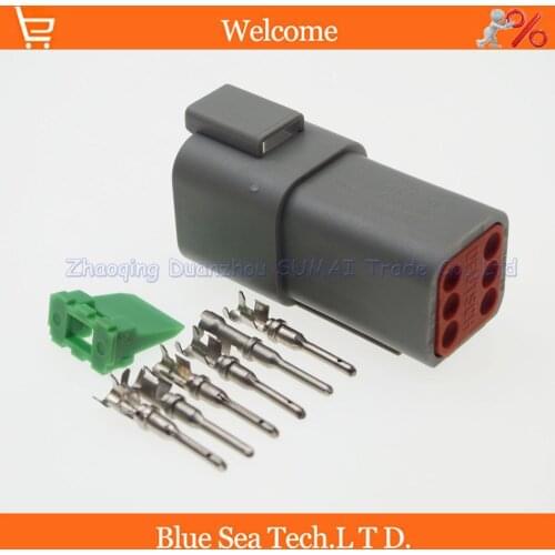Deutsch DT04-6P 6 Pin male Engine/Gearbox waterproof electrical plug connector for DEUTSCH Benz BMW VW ect.car
