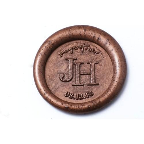 Personalized Initials wax seal stamp/Custom wedding seals/wedding invitation seal/custom wedding stamp
