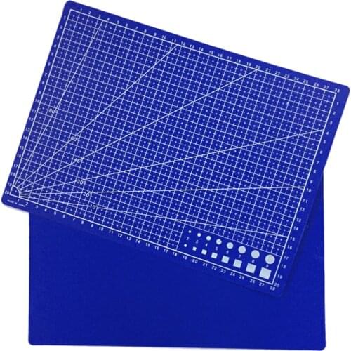 A4 Grid Cutting Mats Double-sided Self Healing Cutting Plate Cut Cardboard PVC Manual DIY Patchwork Cutting Pad 30*22cm