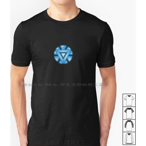 Mini Arc - Reactor T Shirt 100% Cotton Arc Reaktor Tony Stark Tonystarks Movies Nerd Iron Throne Ironic Ironmen Comics Cute Funn