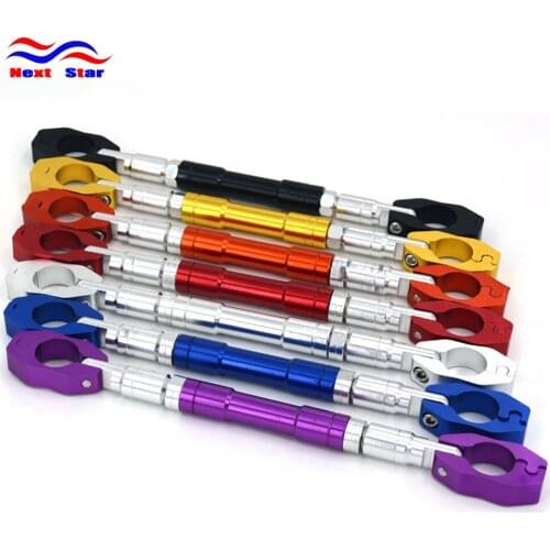 Motorcycle CNC Aluminum 7/8" Handlebars Wheel Strengthen Grips Steering Cross Bar Adjustable Crossbar For KTM HONDA CRF EXC SX