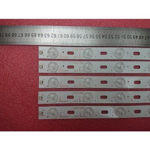 New 200 PCS/lot 12 LEDs*6V 640mm LED backlight strip for LED32F3300C 35016695 35016695 35017314 35017828 35017248