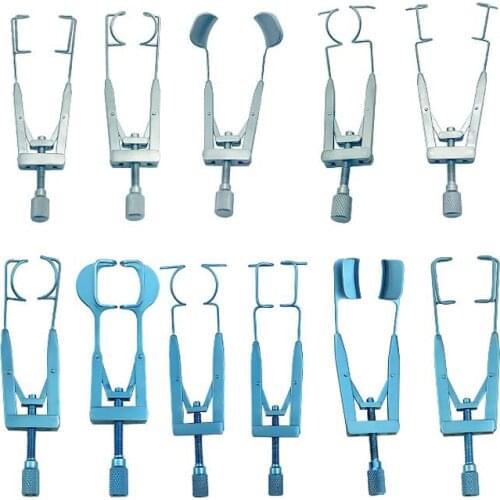 Titanium alloy Lieberman Speculum Eyelid spreader adjustable stainles steel Instrument ophthalmic opener eyelid tools