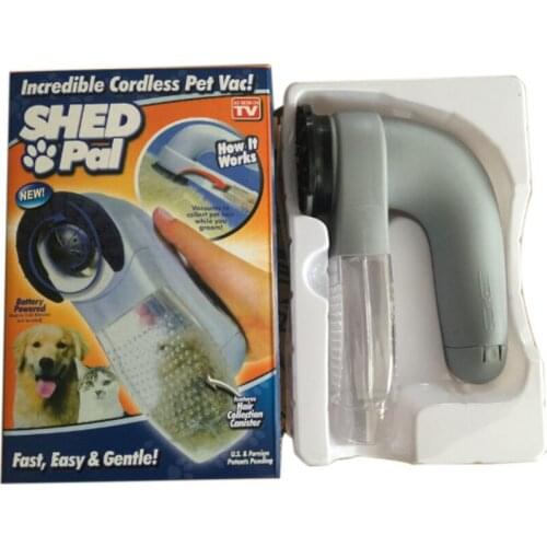 Pet Lint Remover Portable Dog Cat Massage Cleaning Brush Electric Hair Vacuum Dust Sticky Remove Pet Fur Cleaner Grooming Comb